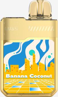 Digiflavor Geekbar LUSH одноразовые товары банан кокос 600R8 Вейп Digiflavor